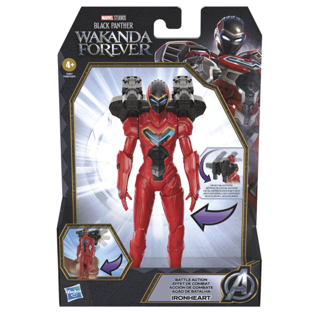 Marvel Black Panther Wakanda Forever - Battle Action Iron Heart