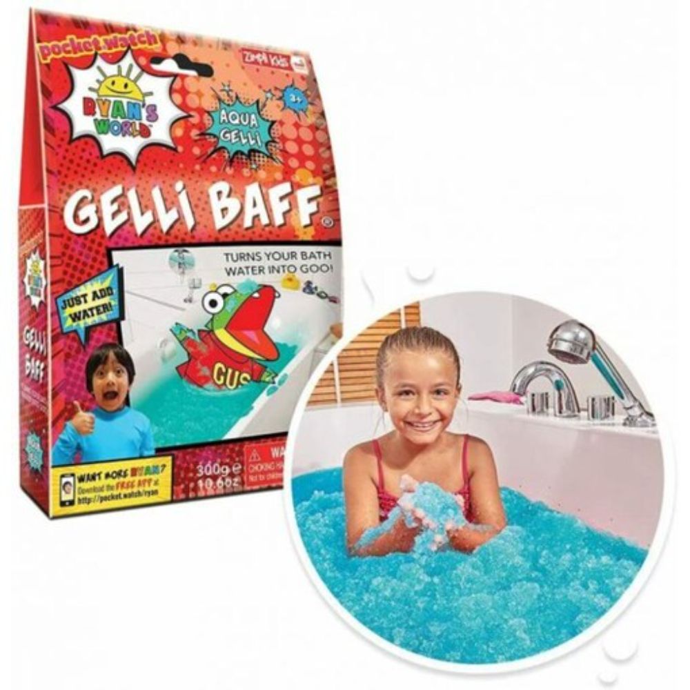 Zimpli Kids - Gelli Baff Ryan's World Aqua 300G