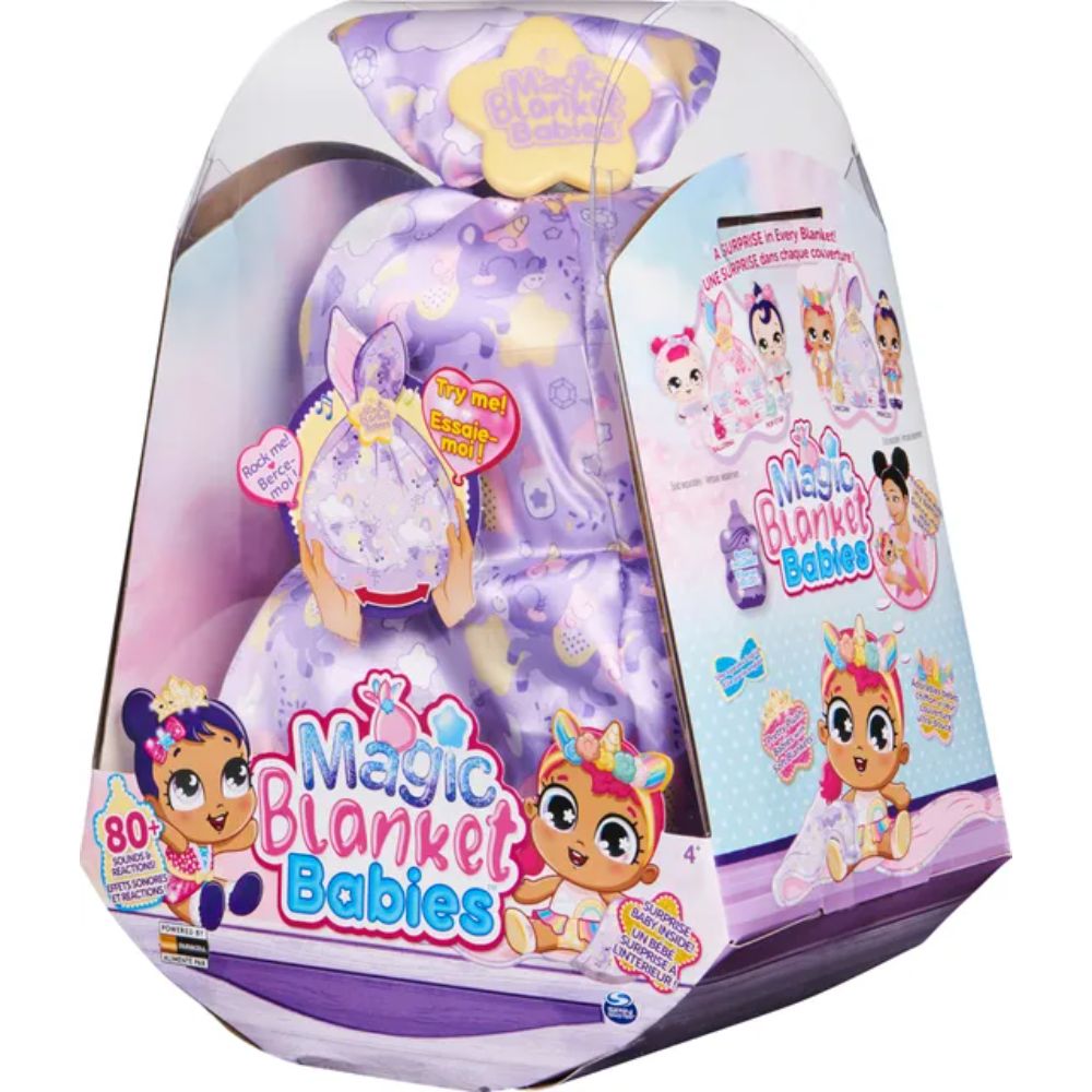 Ibrands Magic Blanket Babies Purple Asst.