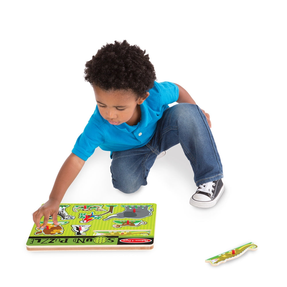 Melissa & Doug Zoo Animals Sound Puzzle  Image#3