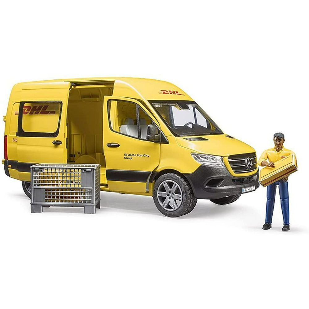 Bruder Sprinter DHL with Driver