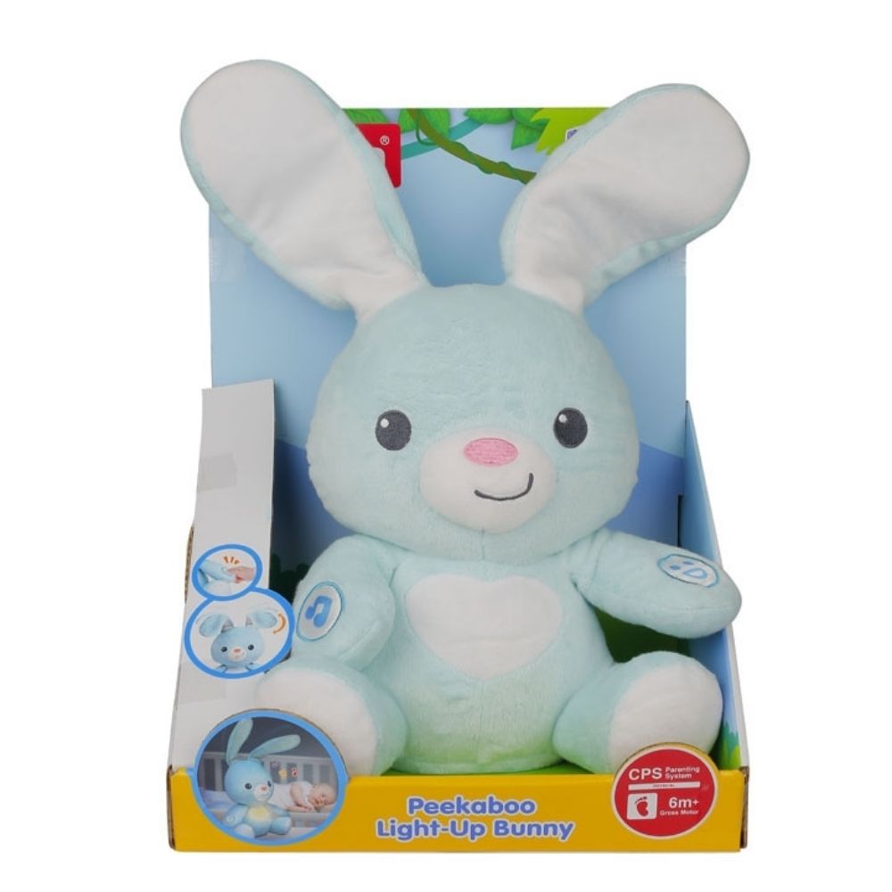 Crawling Toy Electric Light And Music Bounce Rabbit Puzzle Playhouse Toy  Electric Pulling Rope Little Rabbit Toy