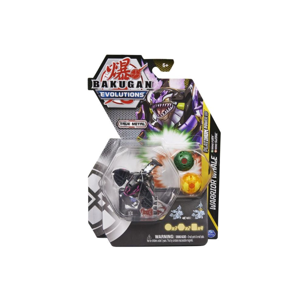 Bakugan Diecast Platinum Power Up S4 Assorted