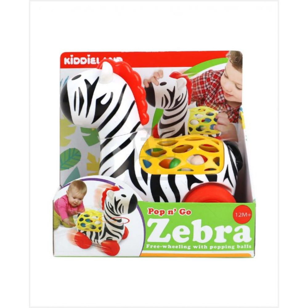 Poppin' Go Zebra