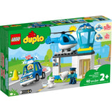 Lego Duplo Police Station & Helicopter