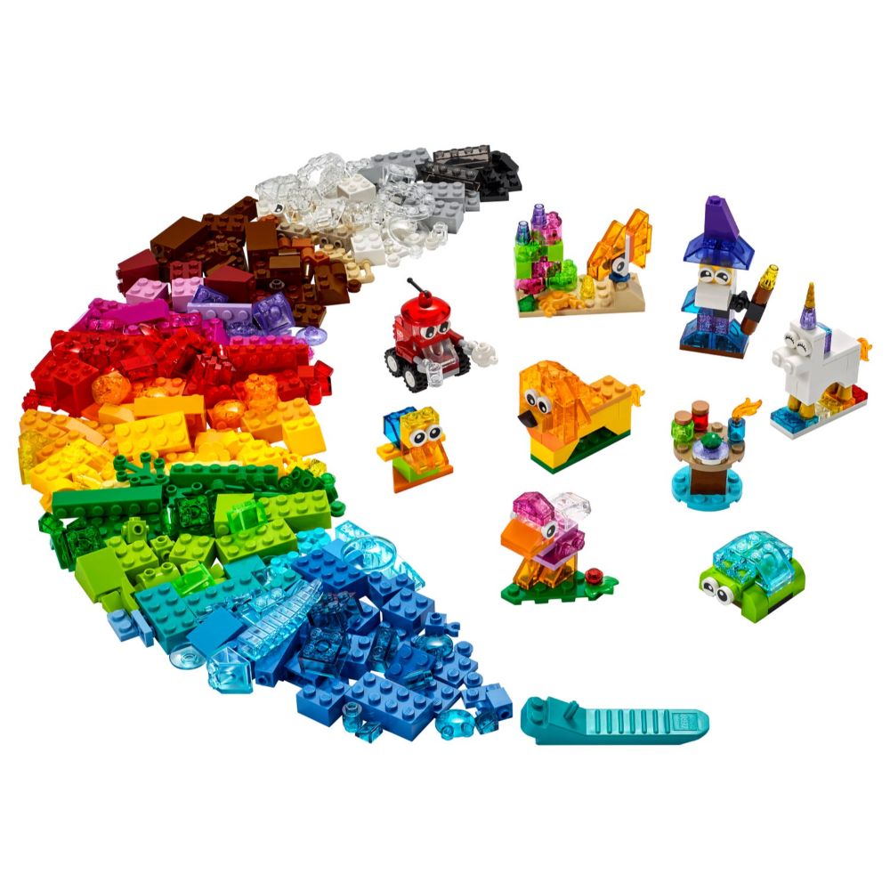 Lego Classic Creative Transparent Bricks