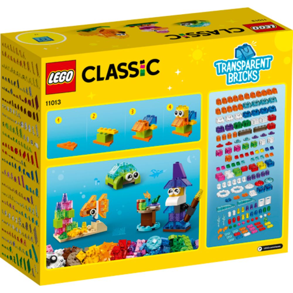 Lego Classic Creative Transparent Bricks