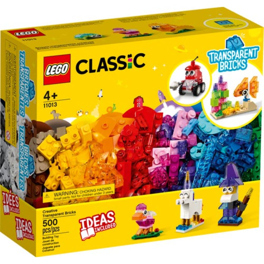 Lego Classic Creative Transparent Bricks