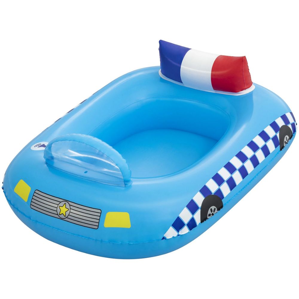 Bestway 97cm 74cm Funspeakers Police Car Baby Boat