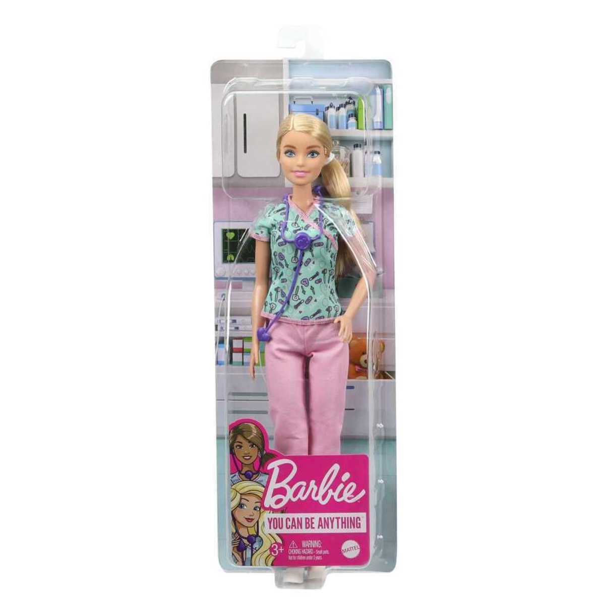 Barbie Nurse Blonde Doll