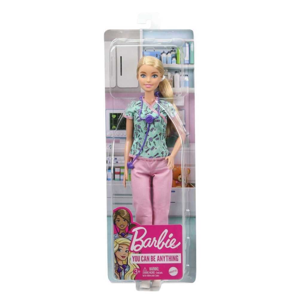 Barbie Nurse Blonde Doll