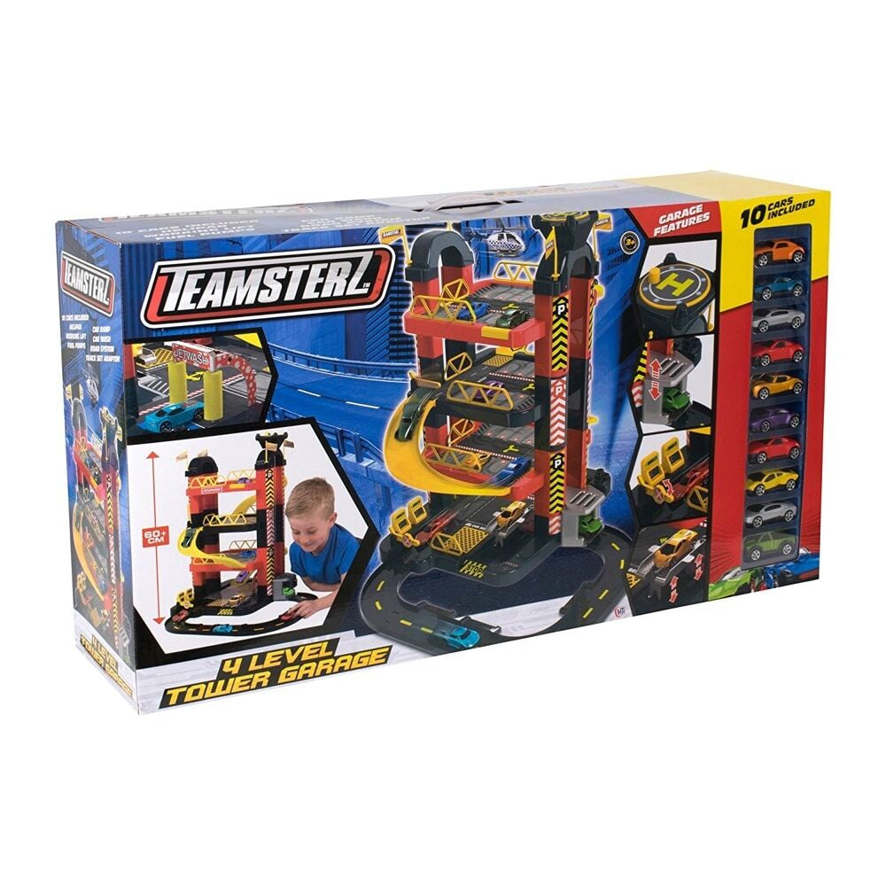 Teamsterz 4 Level Tower Garage with 10 Cars  Image#3