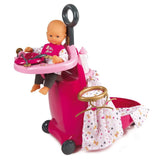 Smoby Baby Nurse Nursery Suitcase 3in1