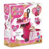 Smoby Baby Nurse Nursery Suitcase 3in1