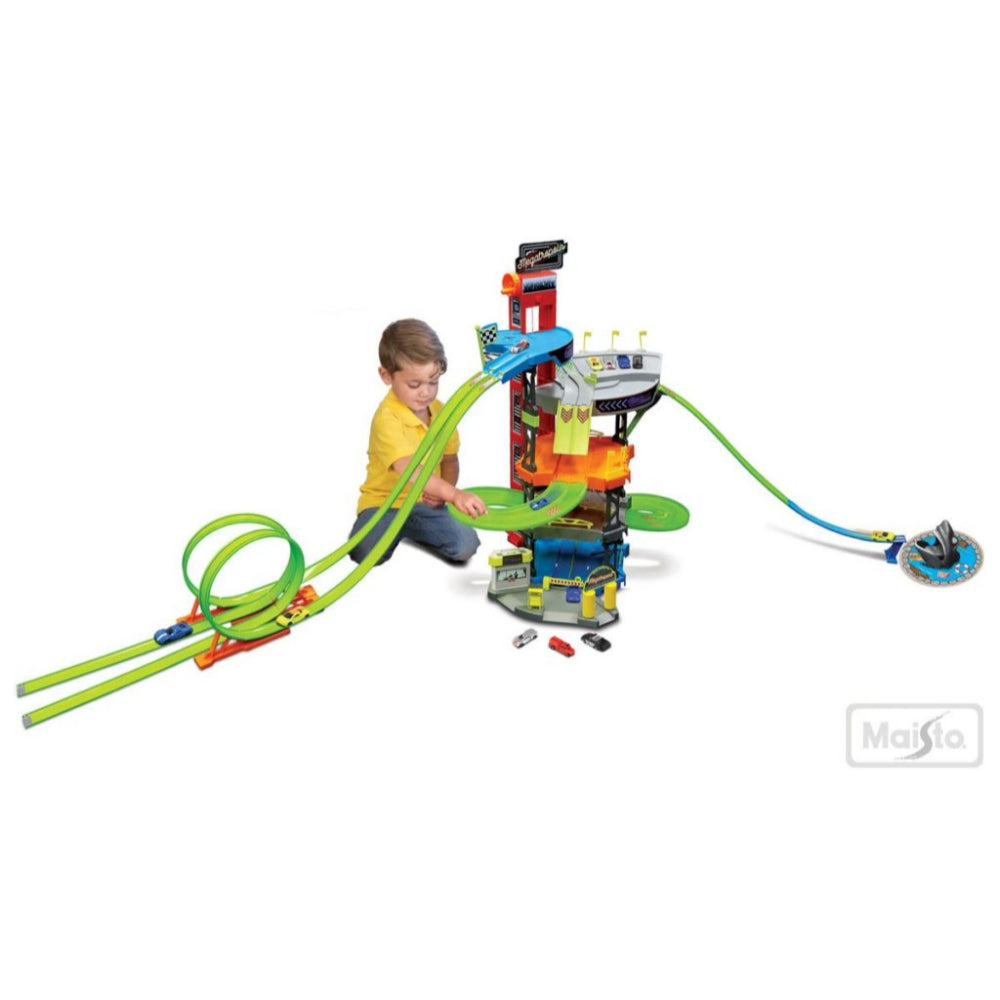 Maisto Megatropolis 5 Level Palyset  Incl 4 X Non Licensed Vehicles  Image#2