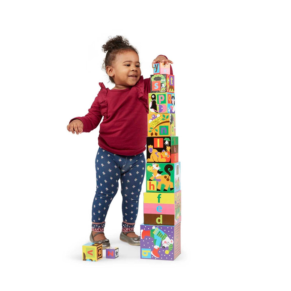 Melissa & Doug Alphabet Nesting And Stacking Blocks  Image#3