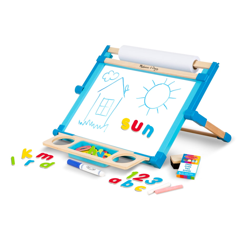 Melissa & Doug Double-Sided Magnetic Tabletop Easel  Image#1