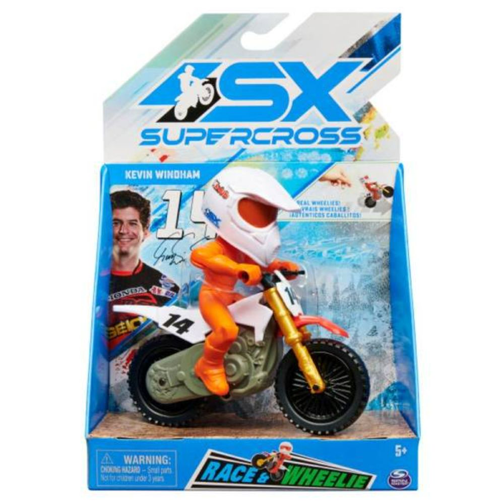 Super Cross Race & Wheel  Feature Motorcycle Assorted
