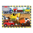 Melissa & Doug Construction Chunky Puzzle  Image#1