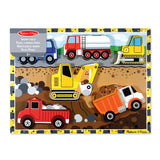 Melissa & Doug Construction Chunky Puzzle  Image#1