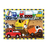 Melissa & Doug Construction Chunky Puzzle  Image#2