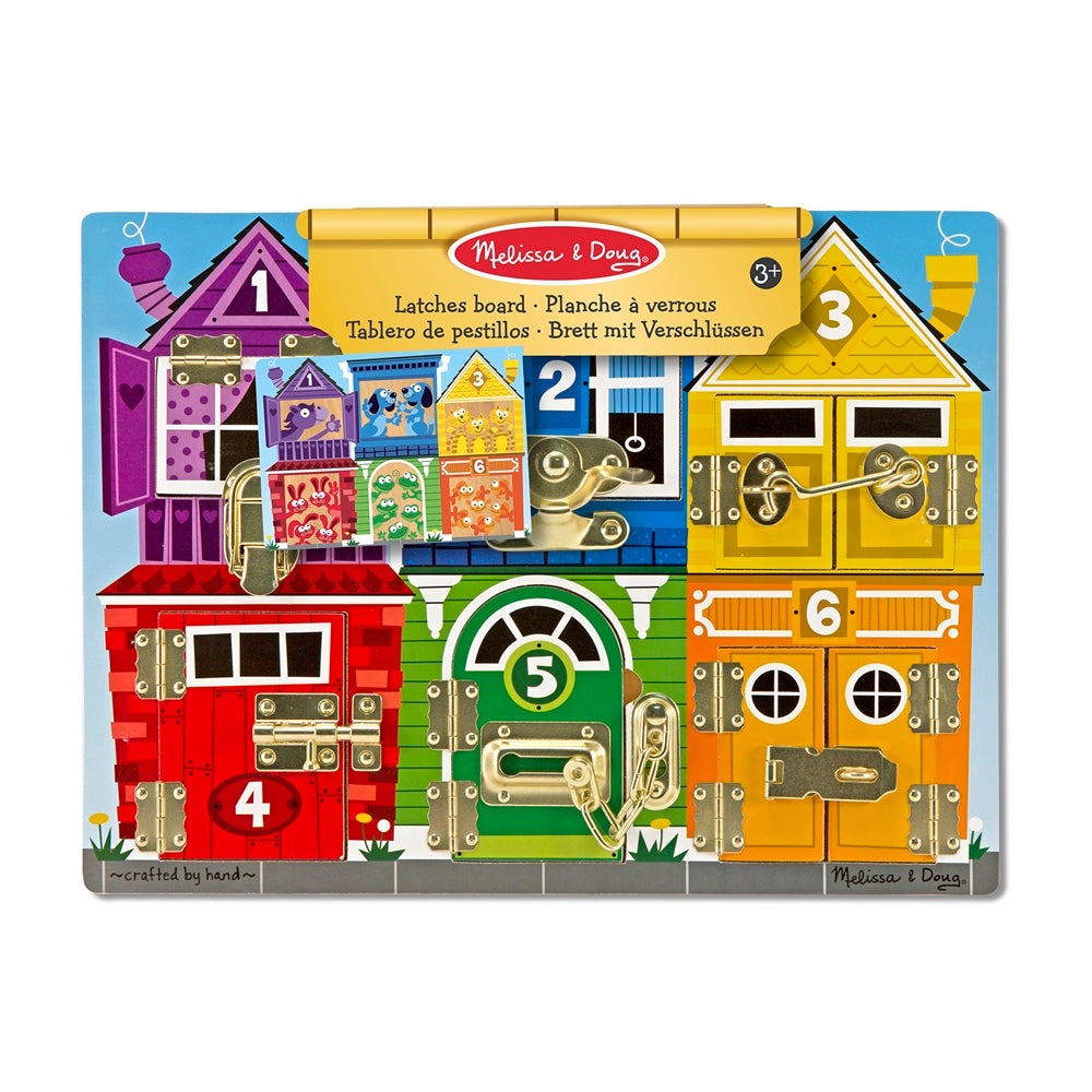 Melissa & Doug Latches Board  Image#1