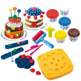 Playgo Deluxe Food Set 5*2 Oz Dough Included
