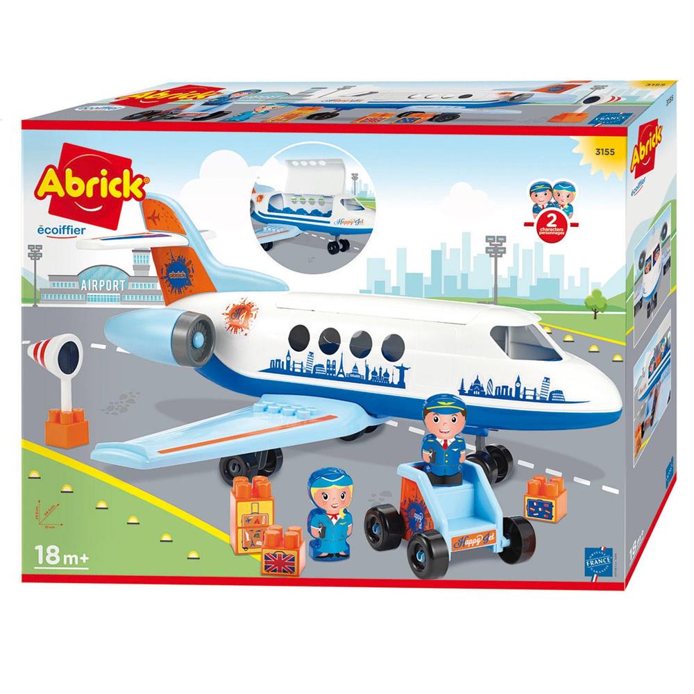 Ecoiffier - Abrick Plane Playset  Image#1