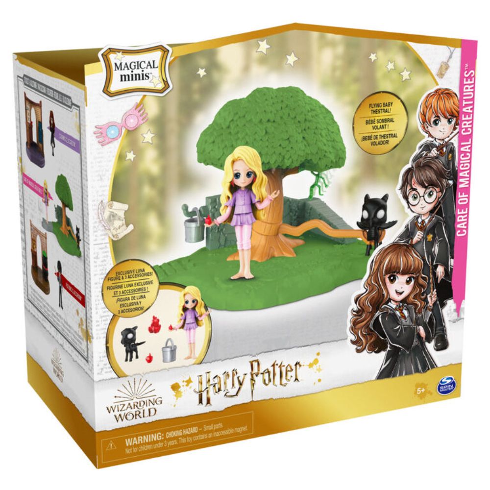 Ibrands Magical Minis Care of Magical Creatures with Exclusive Luna Lovegood