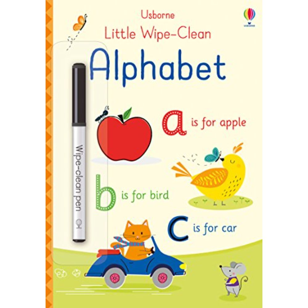 Usborne Little Wipe Clean Alphabet