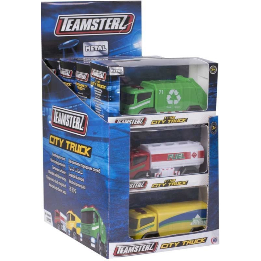 Teamsterz City Trucks Boxed Assorted Teamsterz City Trucks Boxed Assorted