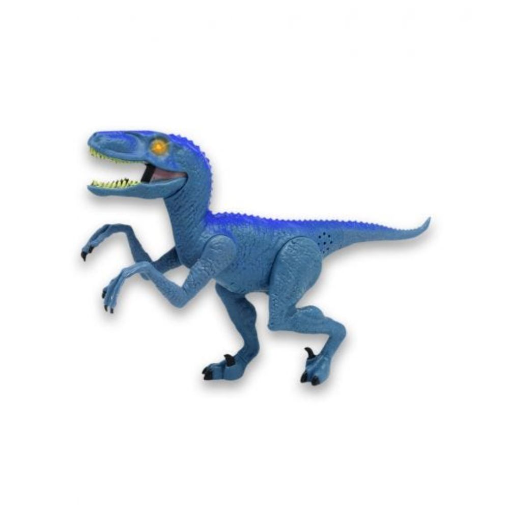 Mighty Megasaur 20cm Light and Sound Dinosaur - Neon green T-Rex