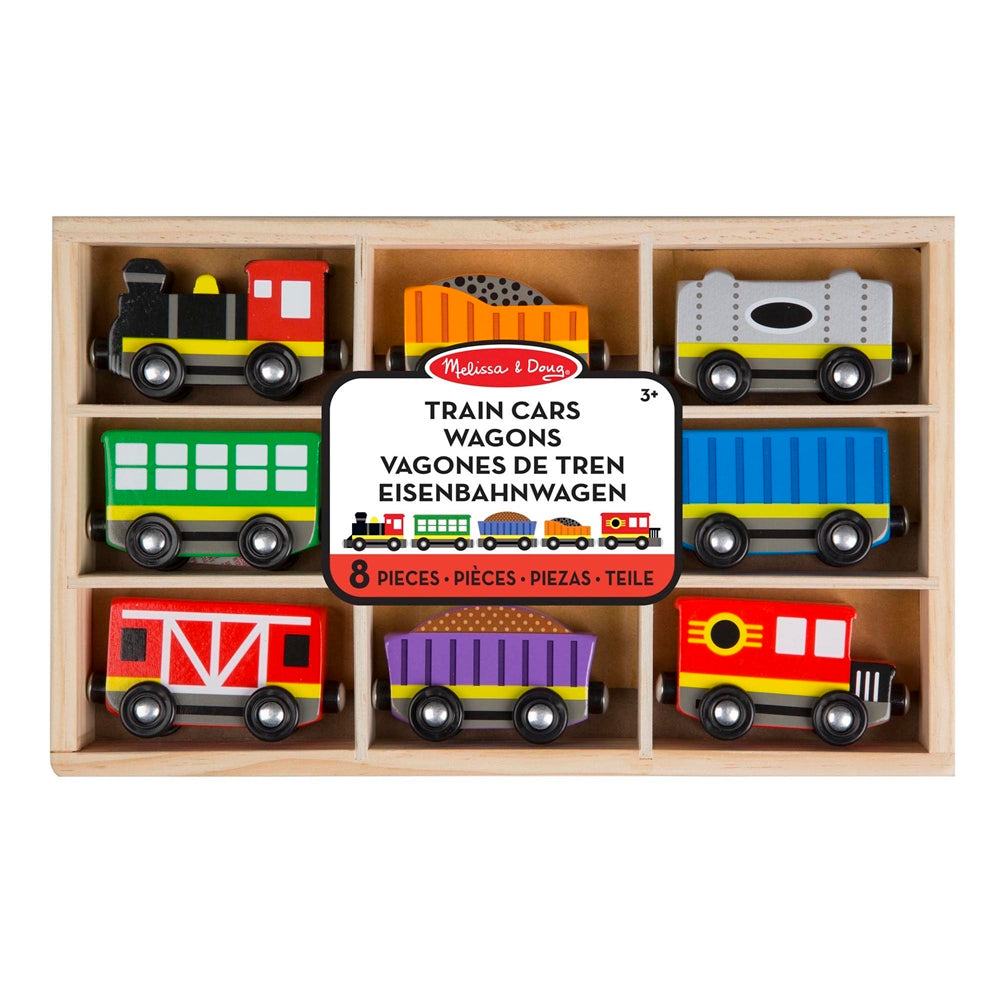 Melissa & Doug Wooden Train Cars  Image#1