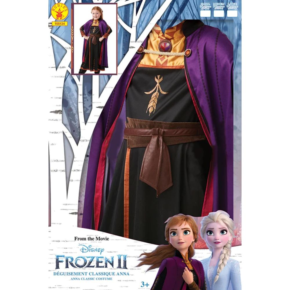 Rubies Frozen Classic Anna Dress Box - Small