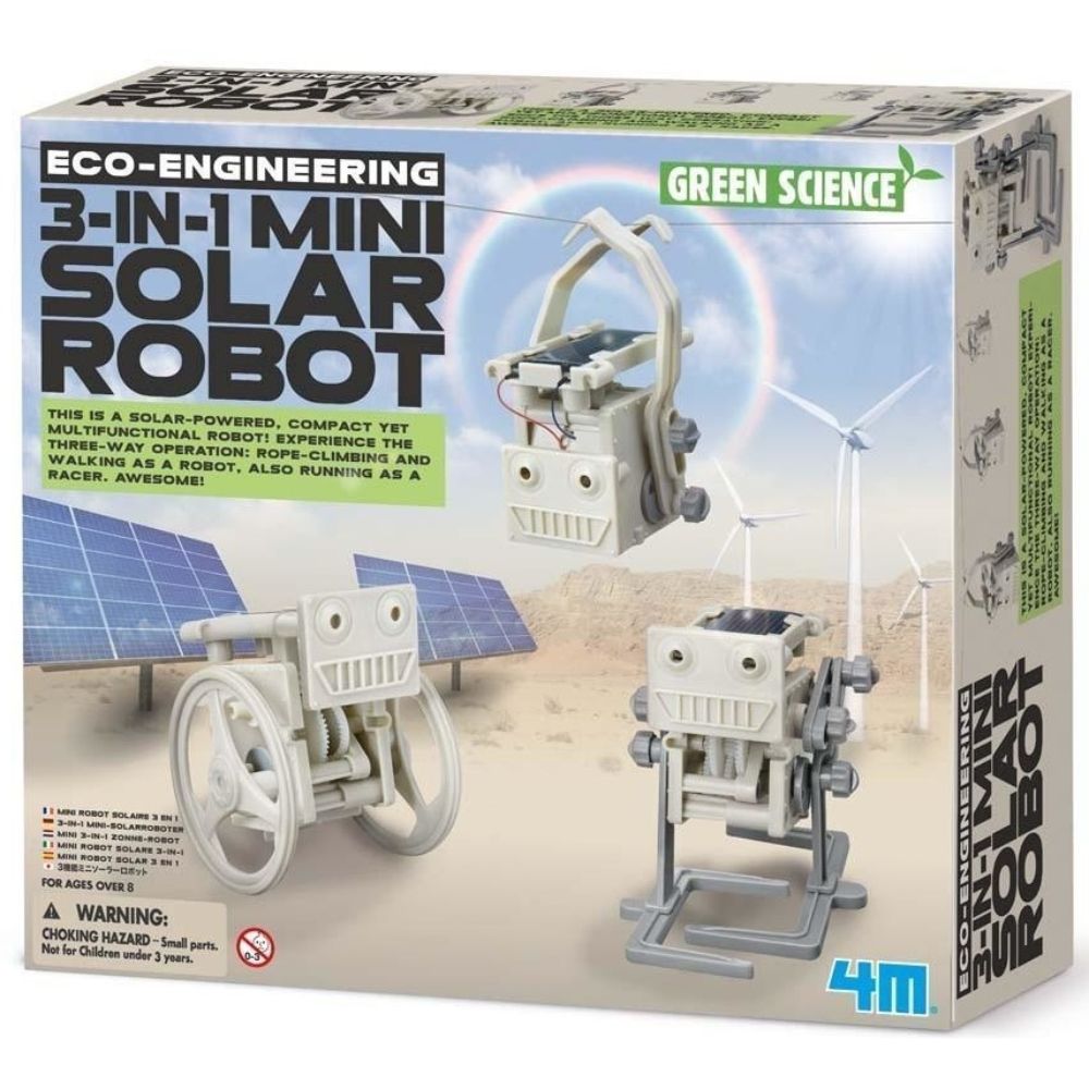 4M Eco Engineering / 3-in-1 Mini Solar Robot  Image#1
