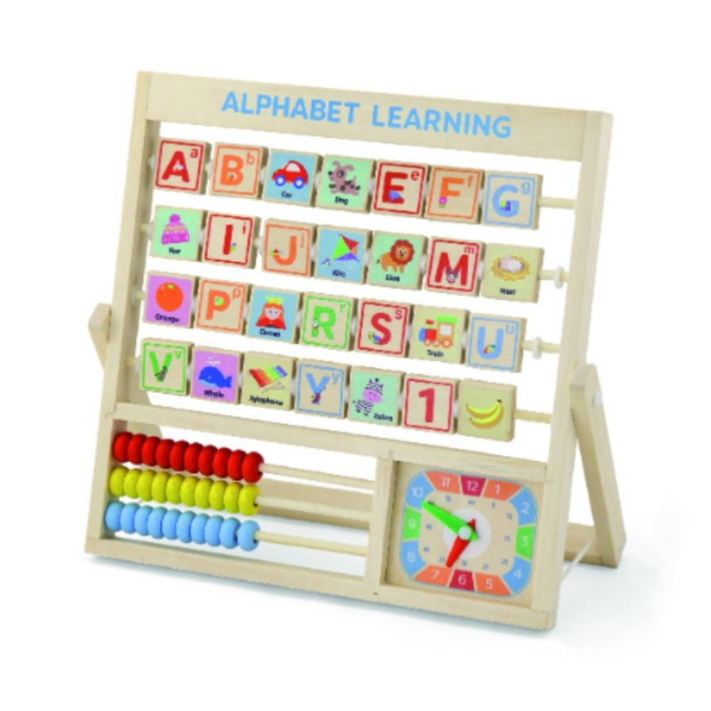 Viga Learning Alphabet & Clock