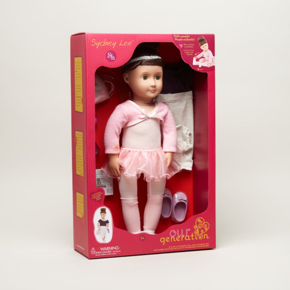 Our Generation Deluxe Sydney Lee Doll and Book Toys4me