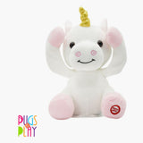 Pugs at Play Peek A Boo Agnes Unicorn