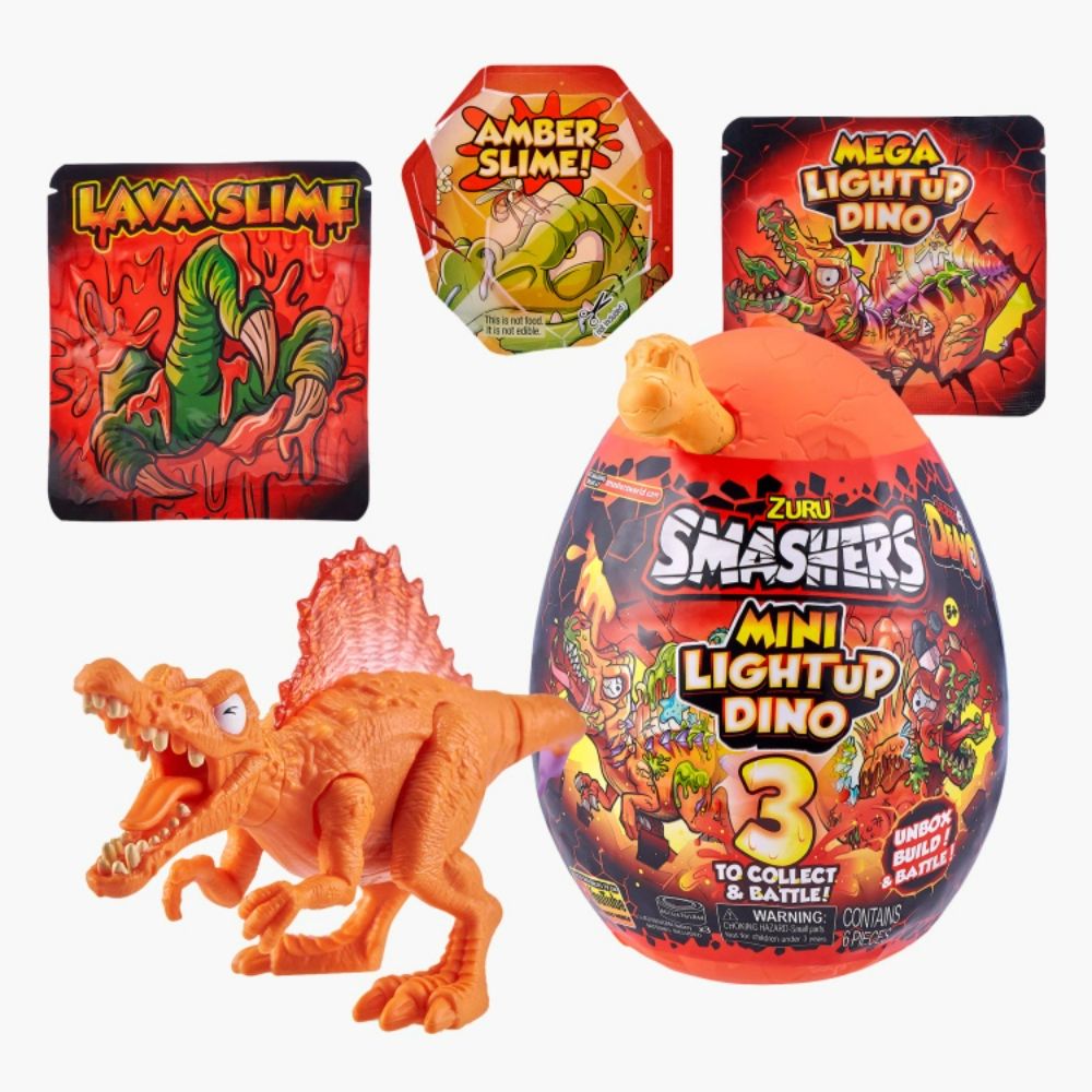 Zuru Smasher Mini Egg Light-Up Dino PDC