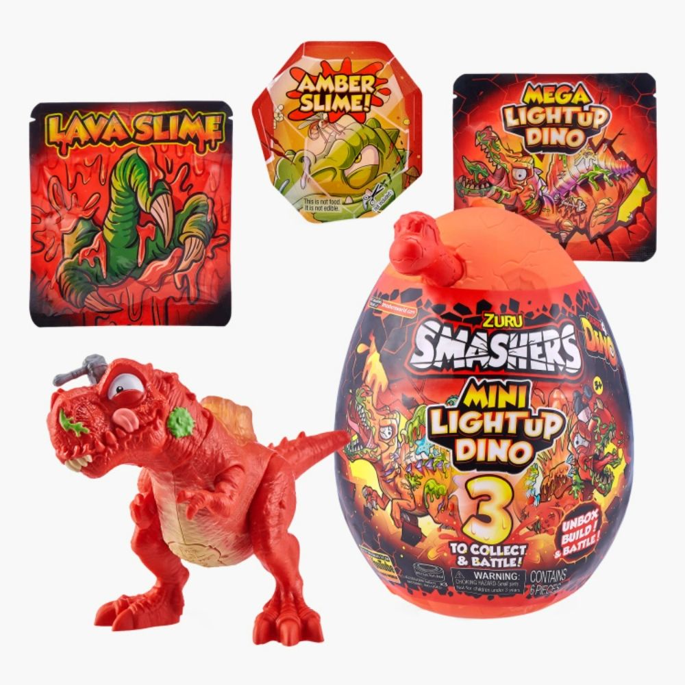 Zuru Smasher Mini Egg Light-Up Dino PDC