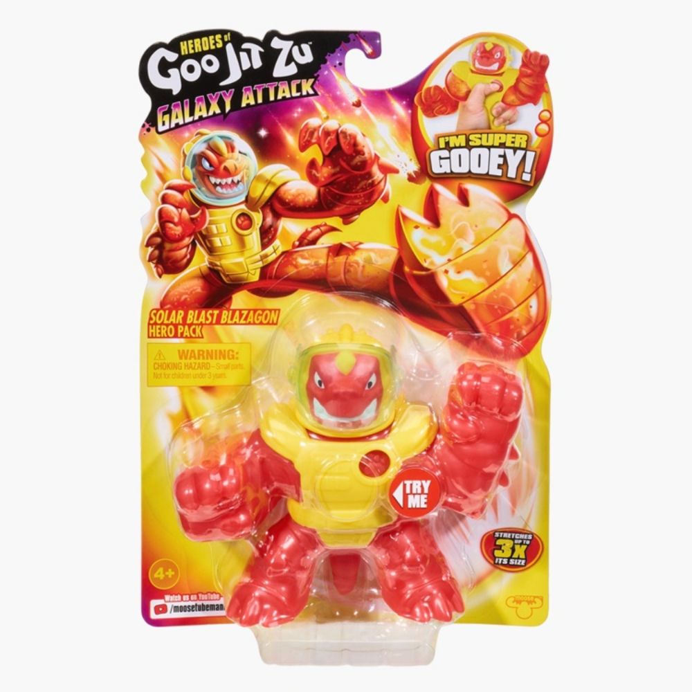 Goo Jit Zu Solar Blast Blazagon Figurine