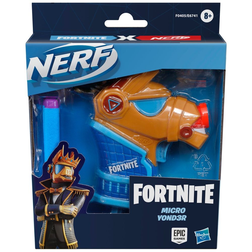 Nerf Fortnite Micro Bombs Away! Mini Dart-Firing Blaster