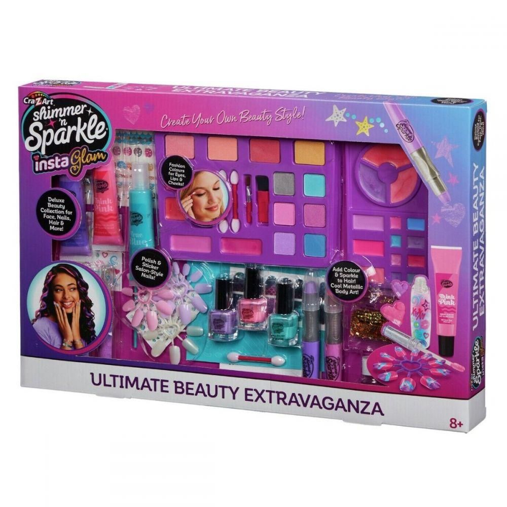 Shimmer 'N Sparkle - 3-in-1 Ultimate Beauty Extravaganza