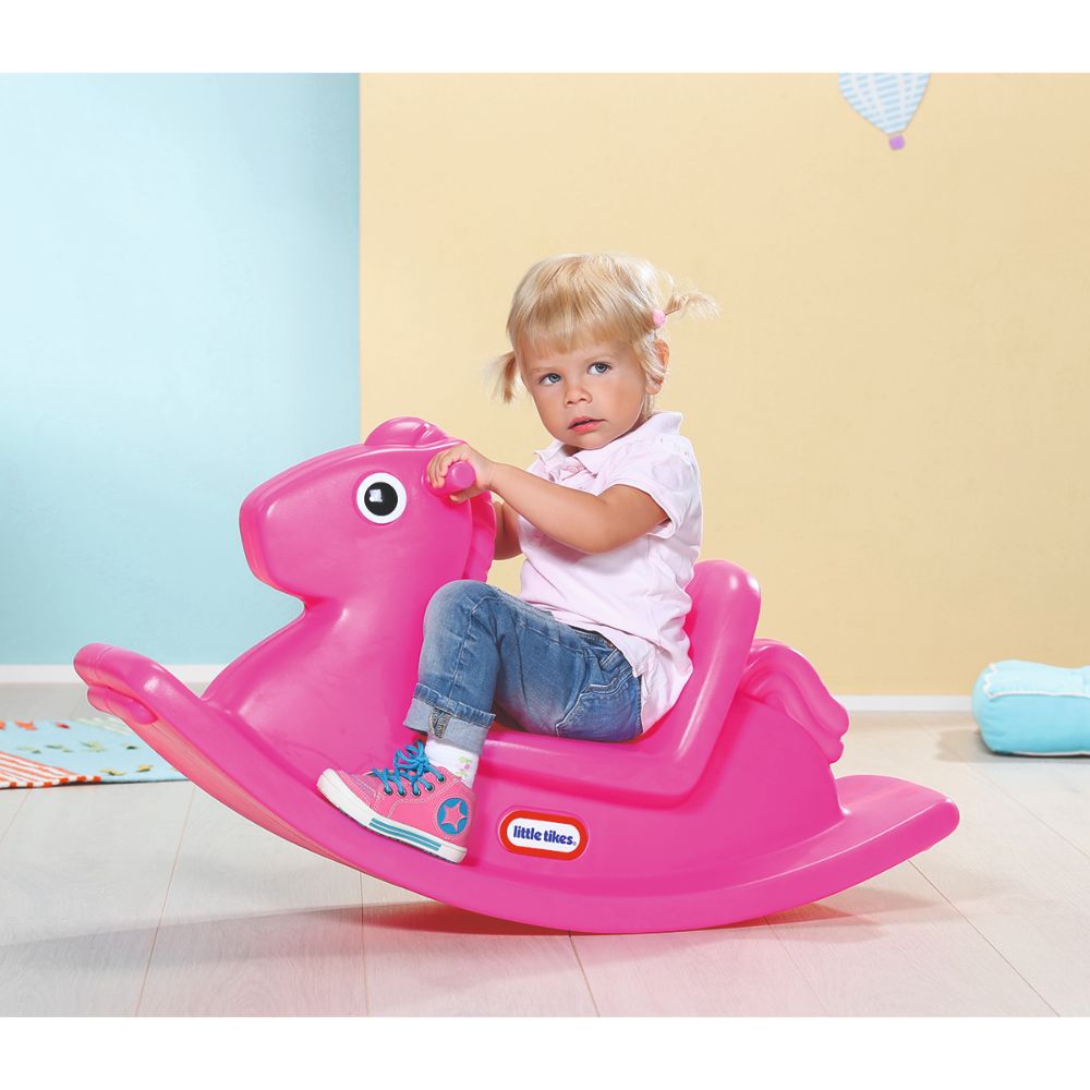 Little Tikes Rocking Horse-Magenta Single Little Tikes Rocking Horse-Magenta Single