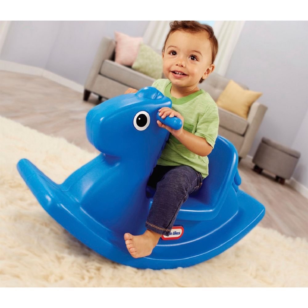 Little Tikes Rocking Horse-Blue Single  Image#4