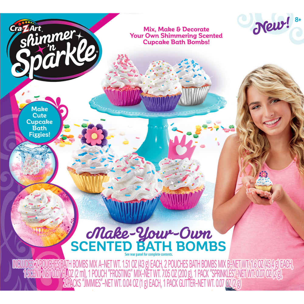 Shimmer N Sparkle Make Your Own Cupcake Bath Bombs  Image#1