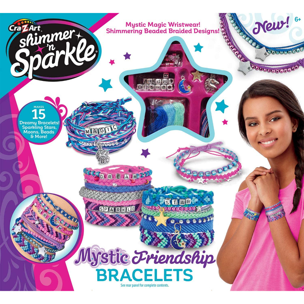 Shimmer N Sparkle Make Your Own Mystic Friendship Bracelet Kit  Image#1
