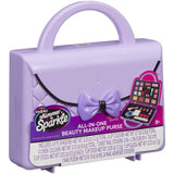 Shimmer N Sparkle Cosmetic Purse Purple  Image#1