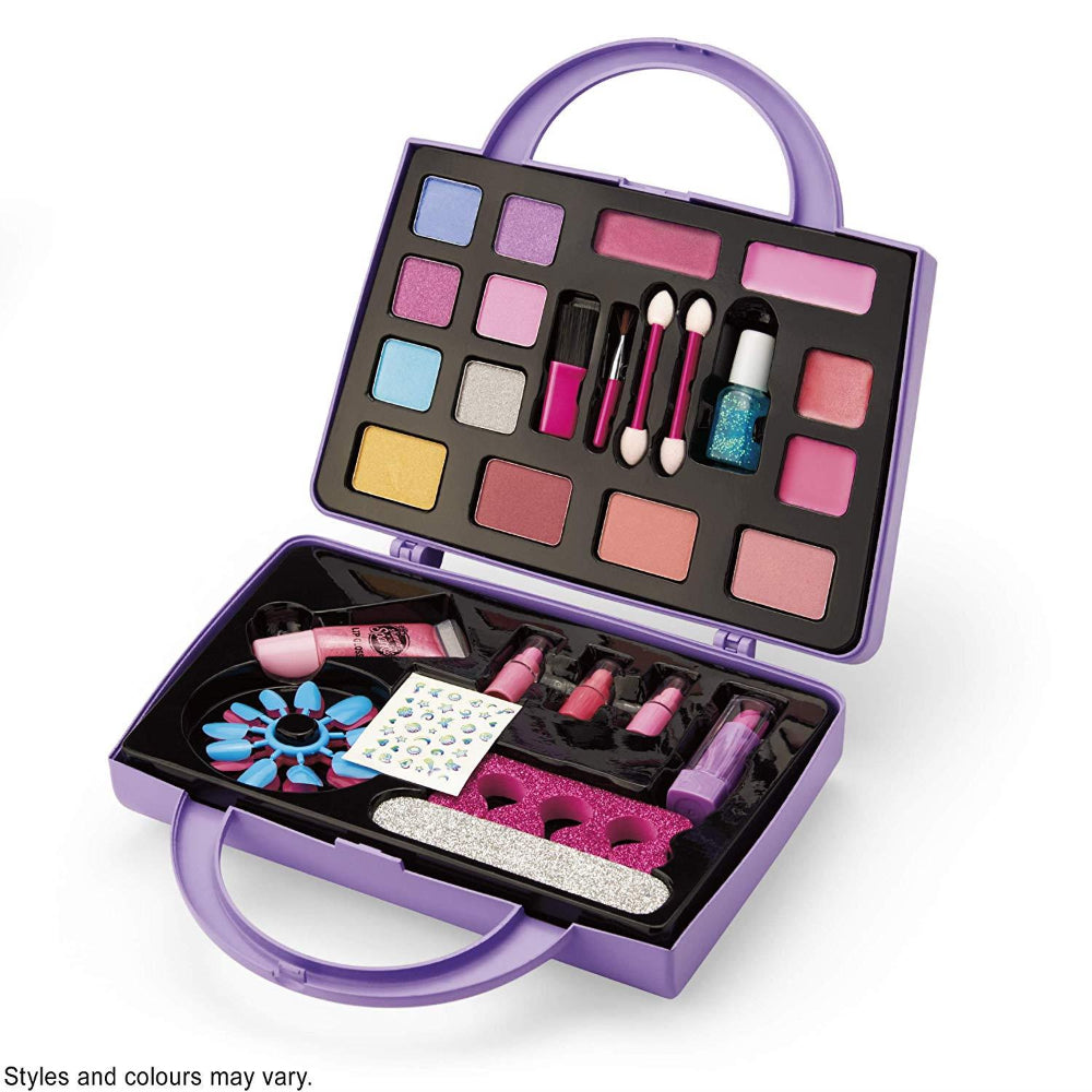 Shimmer N Sparkle Cosmetic Purse Purple  Image#2