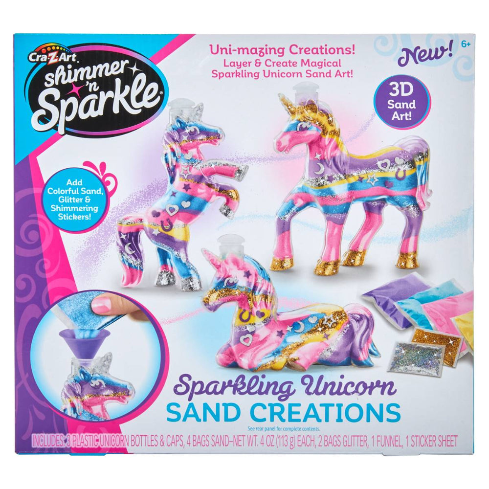 Shimmer N Sparkle Unicorn Sand Creations  Image#1